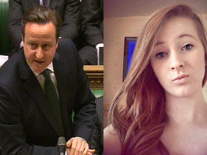 Supporting image for story: David Cameron in knife law pledge after Christina Edkins bus stabbing
