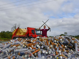Supporting image for story: Ironwork centre to create new monument against violence from weapons haul