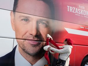 A campaign poster