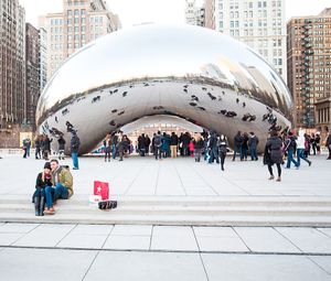 ‘The Bean’, or Cloud Gate