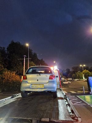 Police seized the vehicle