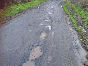 Supporting image for story: £40 million to restore roads to 2010 condition