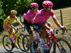 Supporting image for story: Ben Healy loses Tour de France lead after brutal day in the Pyrenees