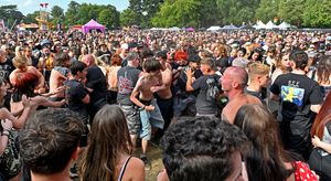 WOLVERHAMPTON COPYRIGHT NATIONAL WORLD TIM THURSFIELD -09/08/25WV1 Fest at West Park, Wolverhampton.