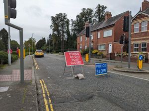 Supporting image for story: 'Police incident' closes Welshpool road for several hours