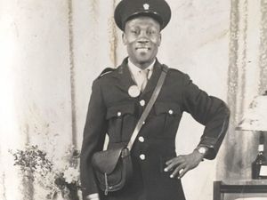 Supporting image for story: Bus tribute to ex-conductor Lester, 102, on his final journey