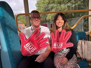 The Shrewsbury and Telford Hospital NHS Trust is celebrating its Park & Ride service at Royal Shrewsbury Hospital during 'Catch the Bus Month'