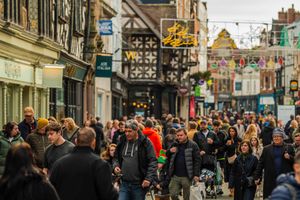 Footfall has been high in Shrewsbury  