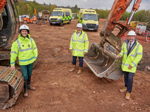 Supporting image for story: Work starts on multi-million pound Black Country ambulance hub