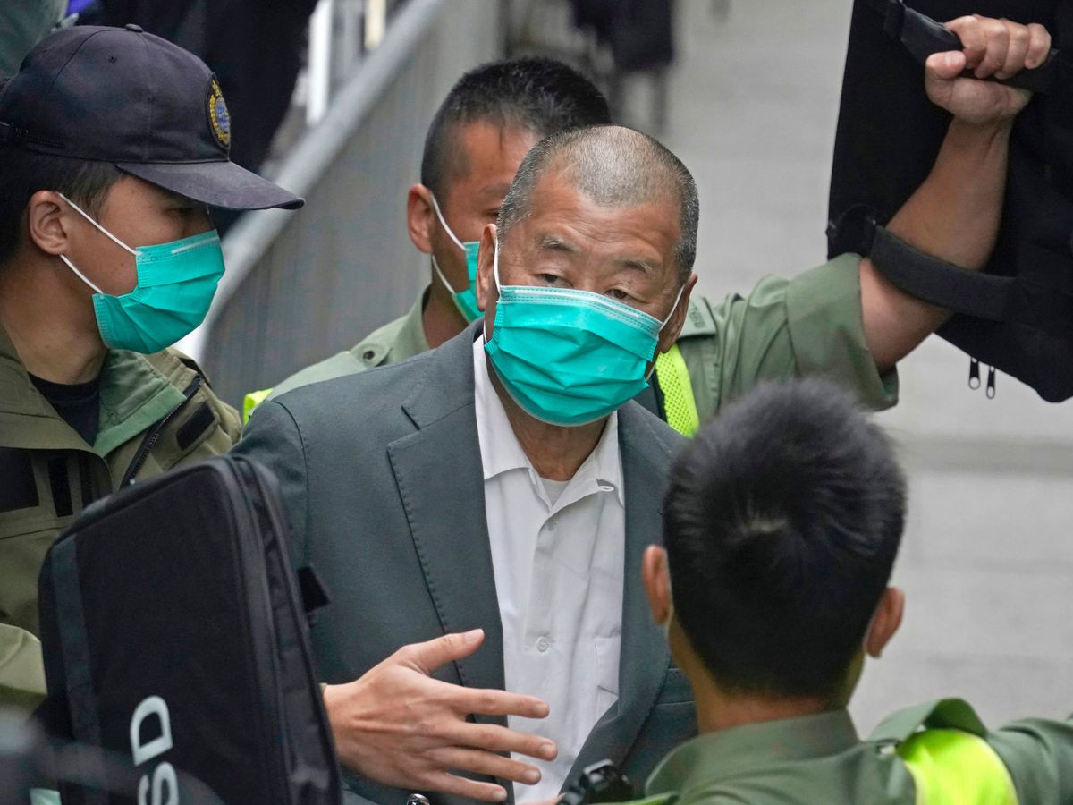 Former media tycoon Jimmy Lai sentenced to 20 years in prison Former media tycoon Jimmy Lai sentenced to 20 years in prison
