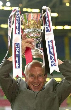 Ray Graydon attained legendary status as Walsall boss after leading them to two promotions in 1999 and 2001.