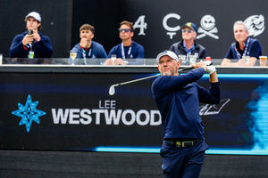 Lee Westwood at the JCB Golf and Country Club in Staffordshire. Picture: LIV Golf