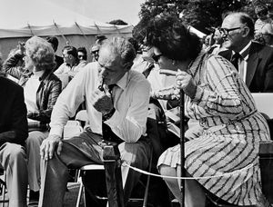 Supporting image for story: 'When tea leaves and crystal balls decide the nation’s finances' - Your Letters plus a Battle of Britain legend pictured at Weston Park in 1987