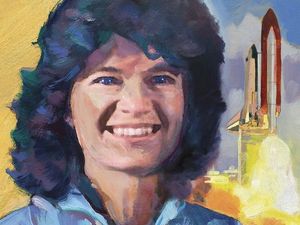 Supporting image for story: Pioneering spacewoman Sally Ride honoured on new US stamps