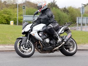Supporting image for story: Number of motorcyclist deaths on British roads up 9% in a year