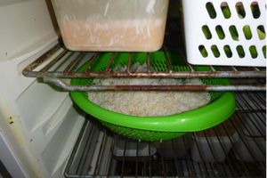 Inside the fridge at the takeaway. Photo: Walsall Council