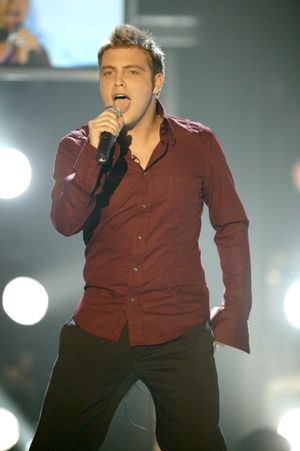 Mark Rhodes made his name singing on Pop Idol, reaching the final