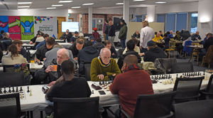 Eyes down in the Open and Major sections.