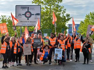 Supporting image for story: Two-day Amazon strike starts in Rugeley as union boss warns 'fight for rights only beginning'