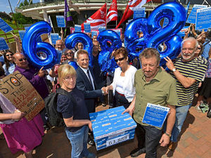 Supporting image for story: 63,000 sign Staffordshire petition over cancer care deal