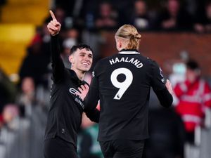 Supporting image for story: Erling Haaland reaches milestone as Man City hold on to win nine-goal thriller