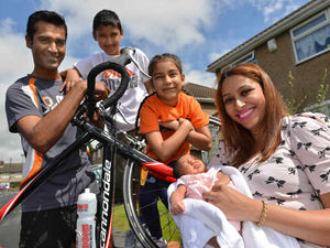 Supporting image for story: Got to run! Wednesbury father misses daughter's birth