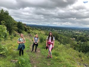 Supporting image for story: School's sponsored walk raises £600 for hospital's Movement Centre