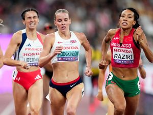 Supporting image for story: Keely Hodgkinson cruises into 800m semi-finals at World Championships