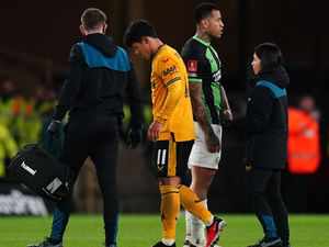 Supporting image for story: Wolves star sidelined through injury for around six weeks