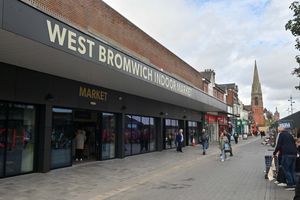 The new West Bromwich Indoor Market has officially opened its doors to the public
