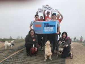 Supporting image for story: Gardener at Newport's Combat Stress tackles 100,000ft charity challenge