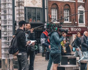 Filming took place in Shrewsbury on Friday. Picture: Original Shrewsbury