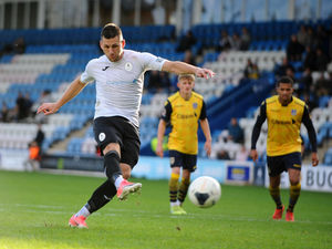 Supporting image for story: Gavin Cowan praises AFC Telford hat-trick hero Aaron Williams