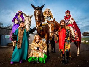 Supporting image for story: From the Buttercross to Bethlehem: Open air nativity production at Market Drayton