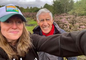 Ann Freeman, and her Dad, George