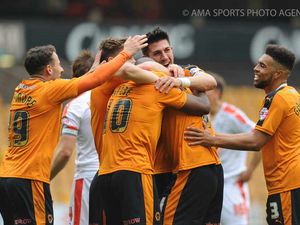 Supporting image for story: Wolves 3 Huddersfield 0 - Report and pictures
