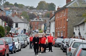 Hundreds of people turned out at Dylan's funeral
