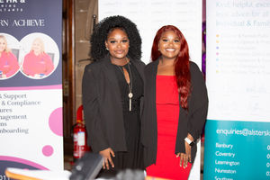 Sisters Tracey and Stacey William sang live. Photo by www.janusphotography.com