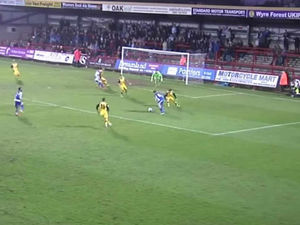 Supporting image for story: Former Walsall and Stourbridge midfielder Sean Geddes is internet sensation after scoring incredible 'rabona' goal