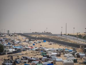 Supporting image for story: Palestinians mark original ‘catastrophe’ with eyes on war in Gaza