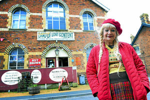 Reopen for business  the Land of Lost Content Museum, Craven Arms, which Stella Mitchell, above, has built up with her husband