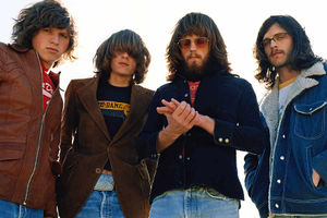 Younger, more bohemian days in the early 00s, from left, Matthew, Jared, Caleb, Nathan
