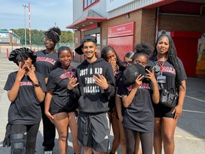 Supporting image for story: 'Be proud of where you call home' says Walsall rapper Nayra J, following performance at youth summit