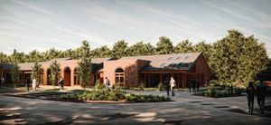 An artist's impression of how the Perry Ward will look once refurbishment works are completed.