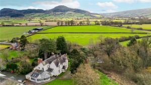 It is sat on teh Welsh/Shropshire border