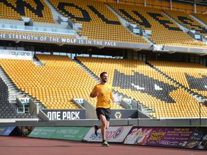 Supporting image for story: On your marks: Jacques starts seven-marathon charity challenge at Molineux