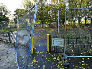 Supporting image for story: Mystery as ground rises up at play area