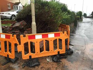 The scene of the crash in Brettell Lane