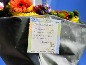 Supporting image for story: 'The world has lost an angel': Floral tributes and heartfelt messages left at site of Smethwick crash which killed mum