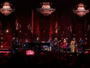 Supporting image for story: Kate Bush and George Michael among stars inducted in Rock And Roll Hall Of Fame